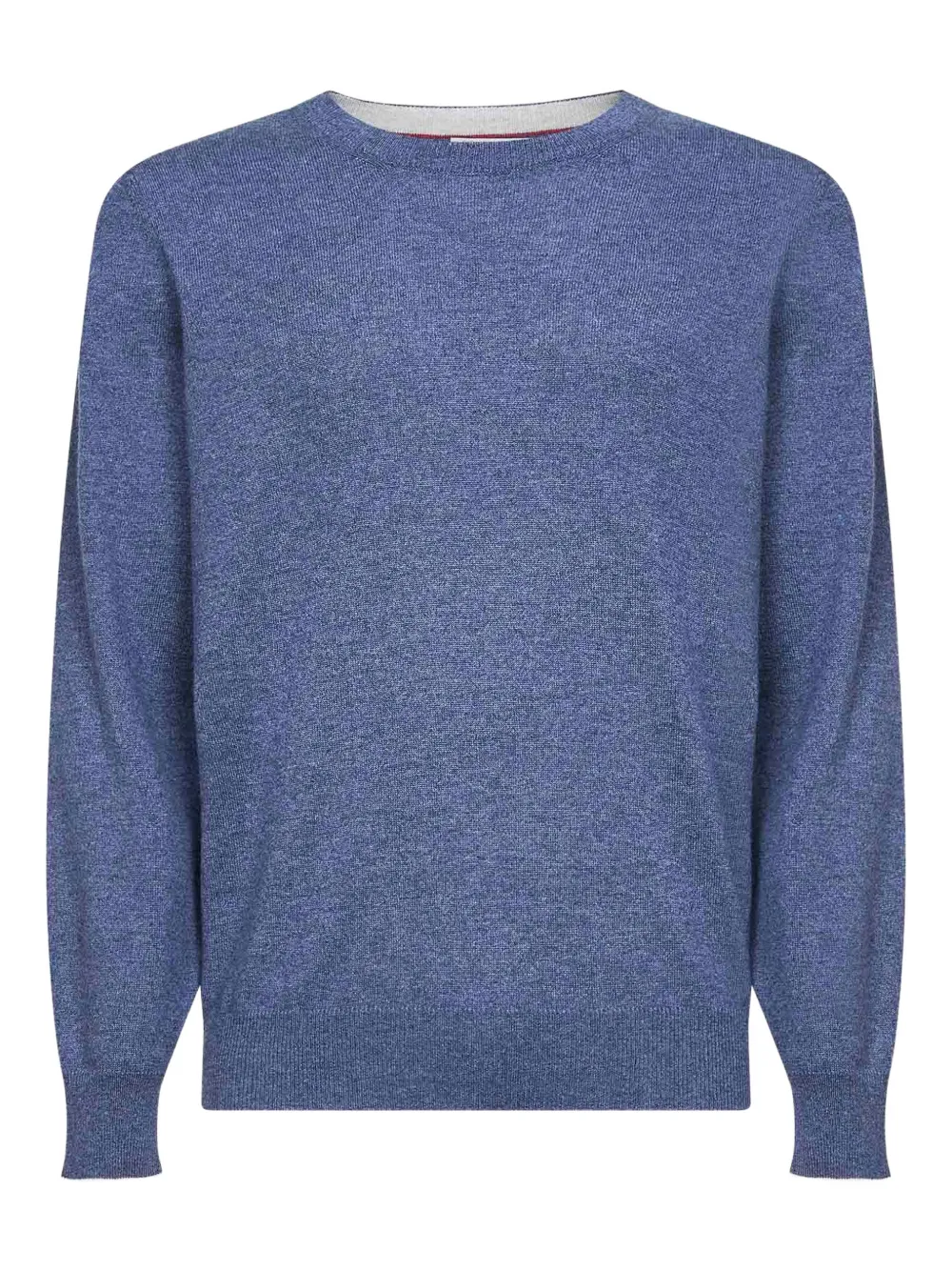 Brunello Cucinelli ribbed crewneck sweater - Blau