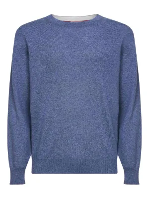 The Elder Statesman Simple セーター | ブルー | FARFETCH JP