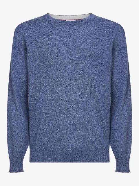 Brunello Cucinelli ribbed crewneck sweater