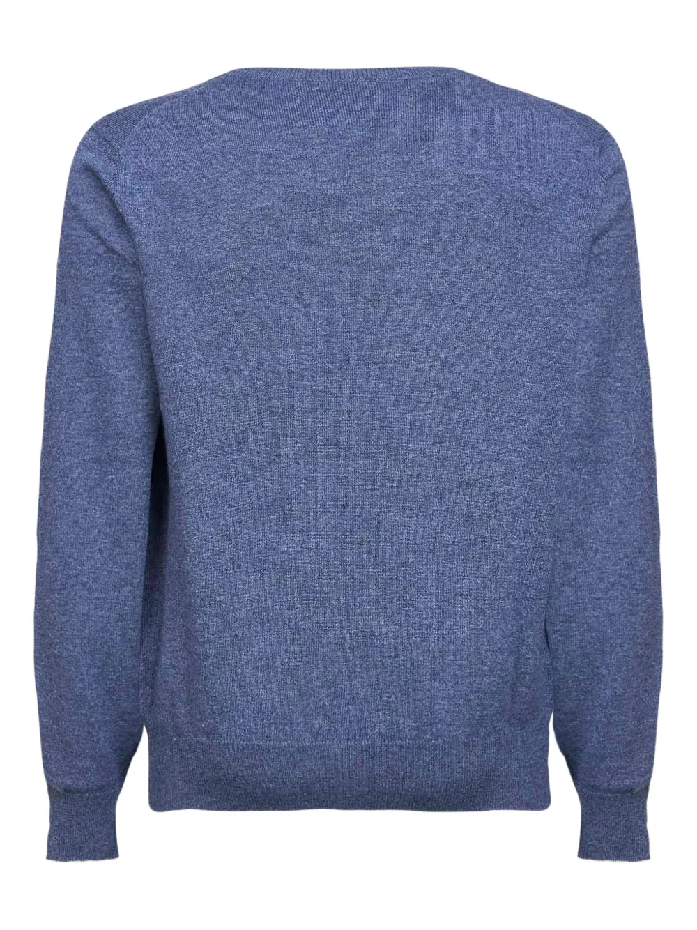 Brunello Cucinelli ribbed crewneck sweater - Blauw