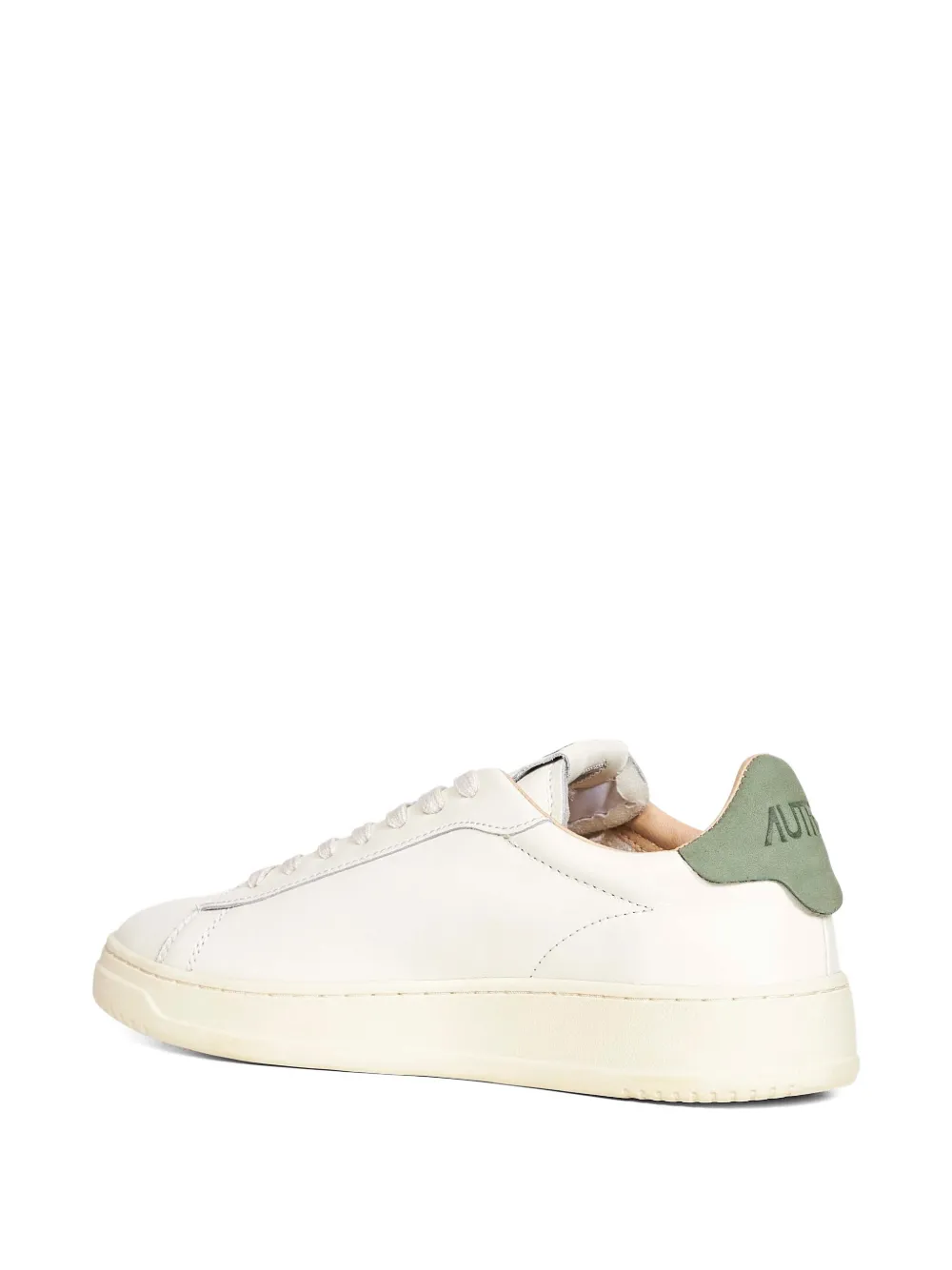 Autry Low waist leren sneakers Wit