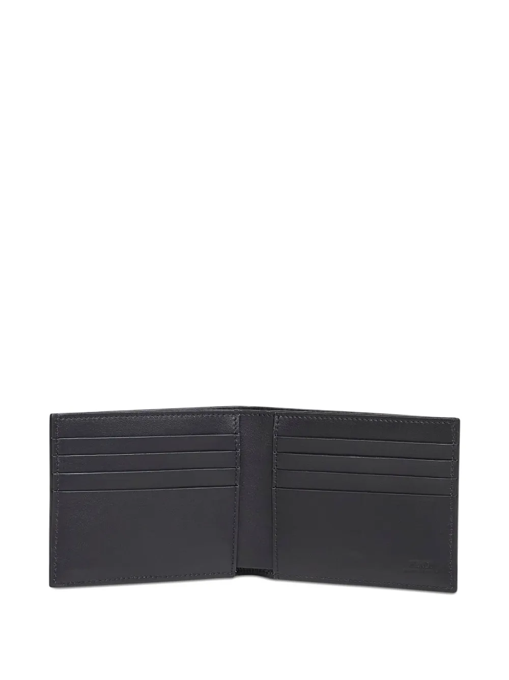  Fendi Squared Metal Wallet - Black 