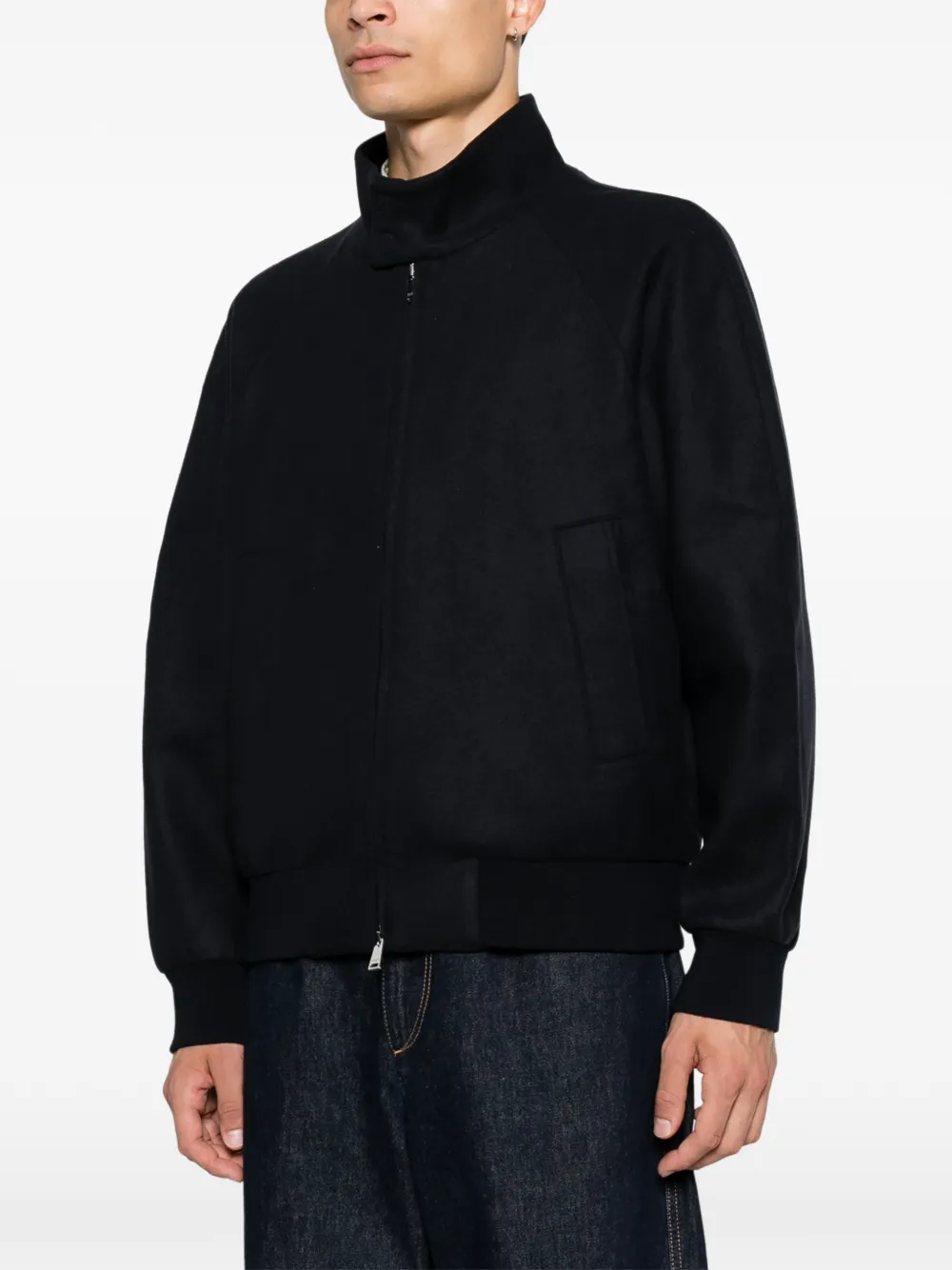 FENDI Kasjmier blouse Blauw
