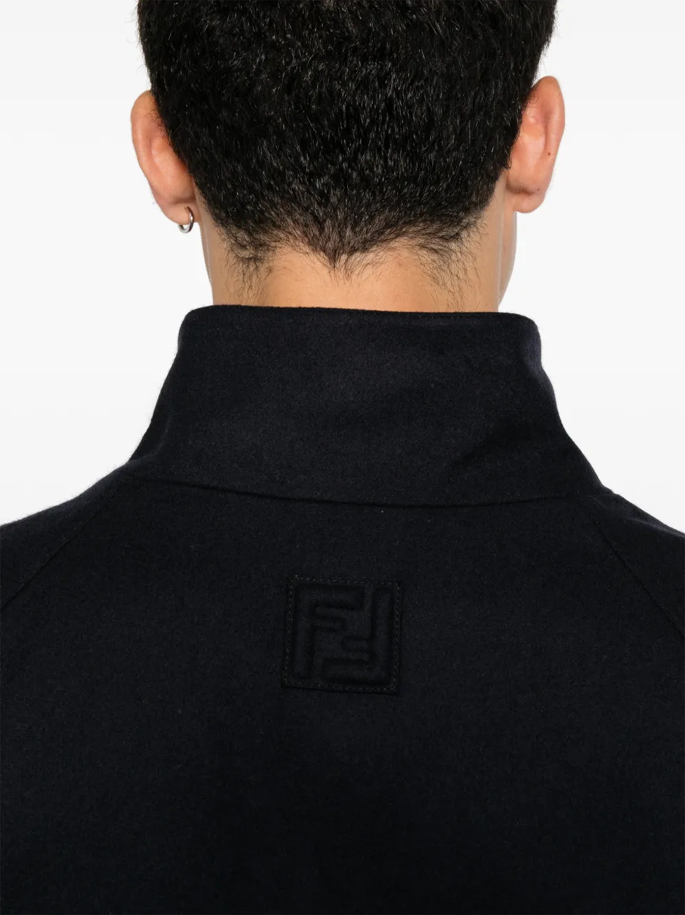 FENDI Kasjmier blouse Blauw