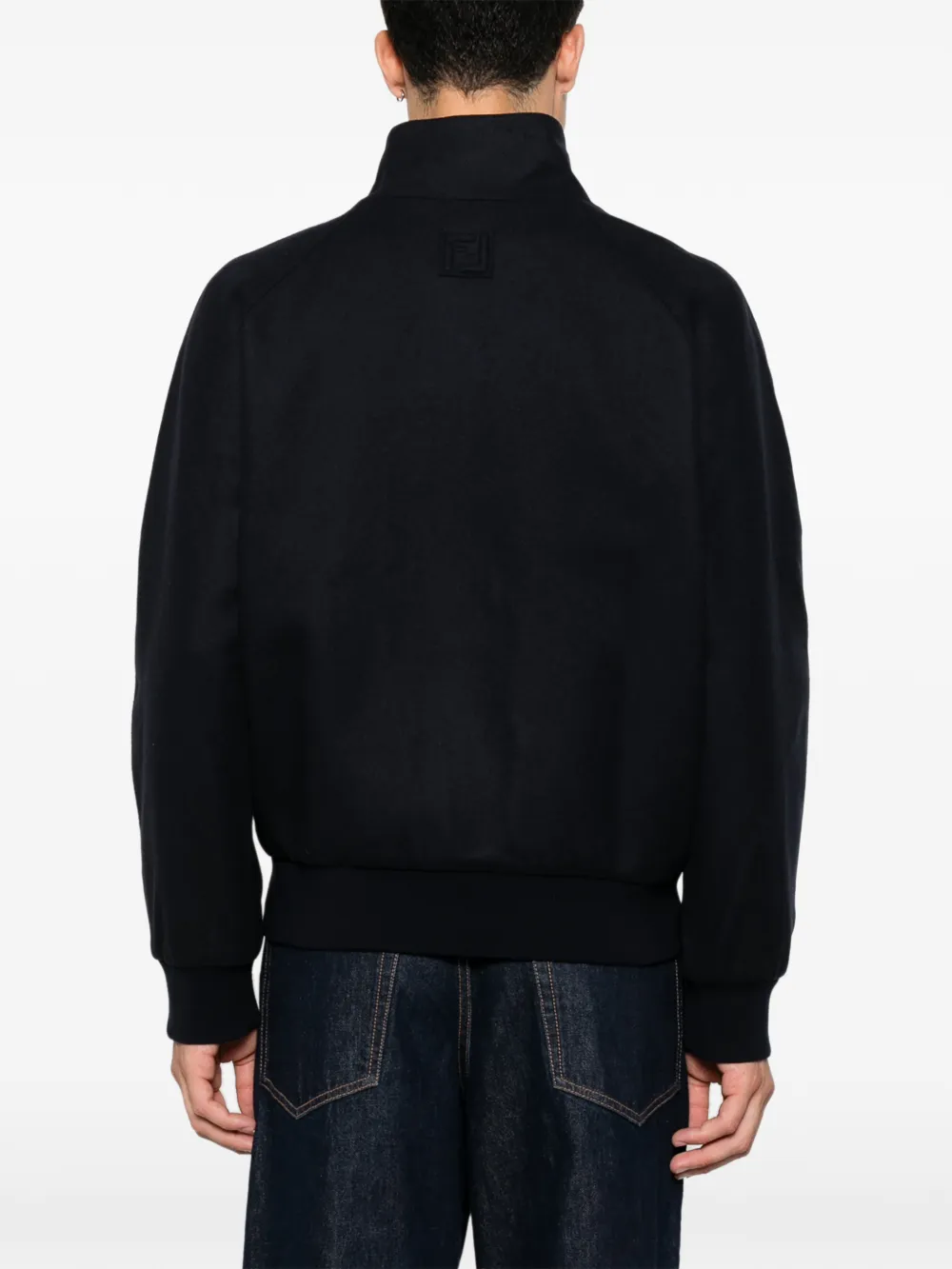 FENDI Kasjmier blouse Blauw