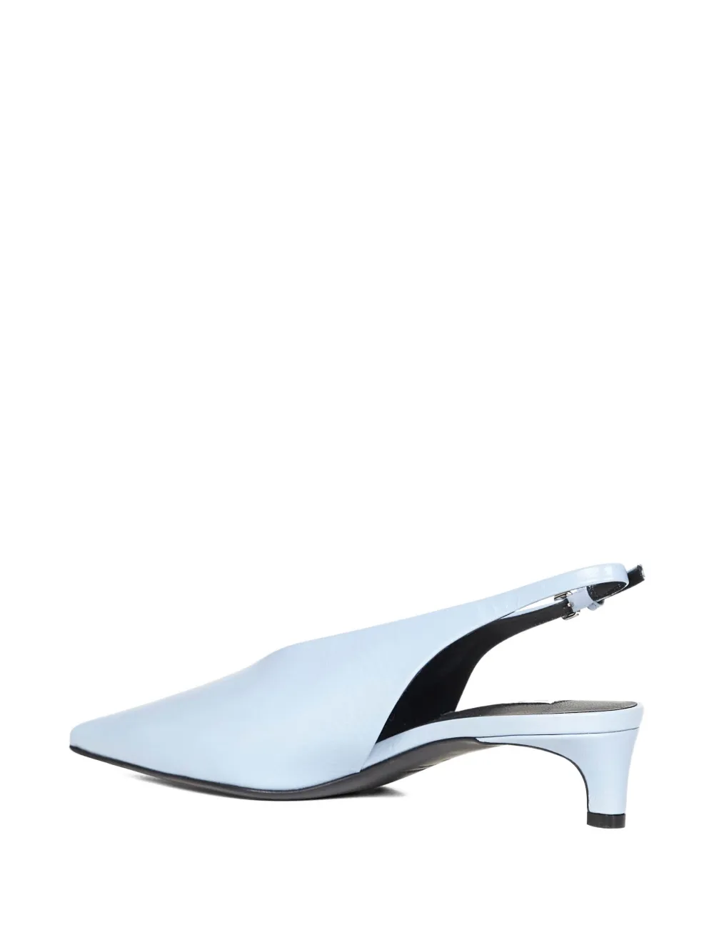 Jil Sander adjustable strap pointed pumps Blauw