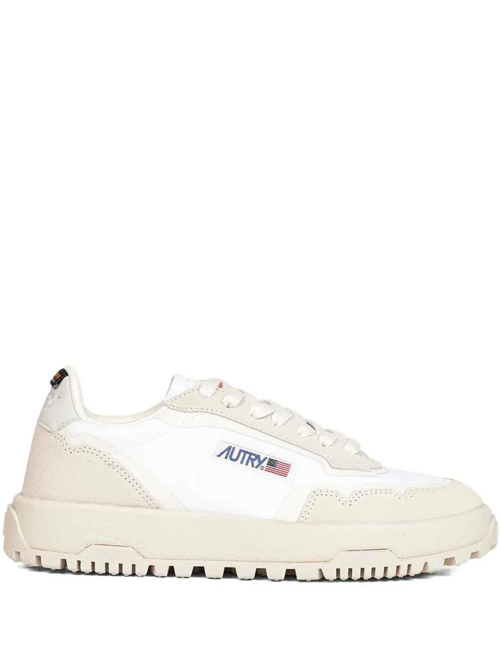 Autry lace-up logo sneakers - Weiß