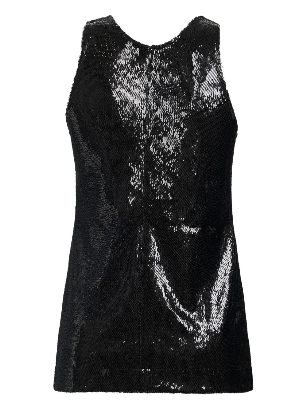 TOTEME Top met ronde hals en pailletten Zwart