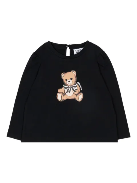 Moschino Kids t-shirt à imprimé Teddy Bear