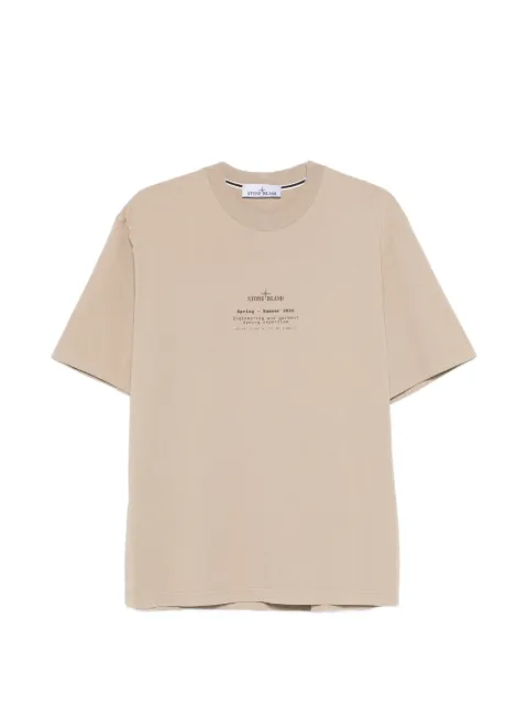 Stone Island T-shirt med tryk