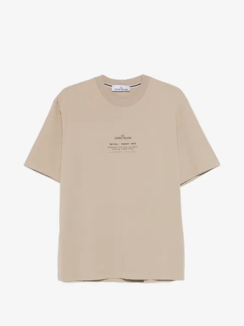 Stone Island logo-print T-shirt