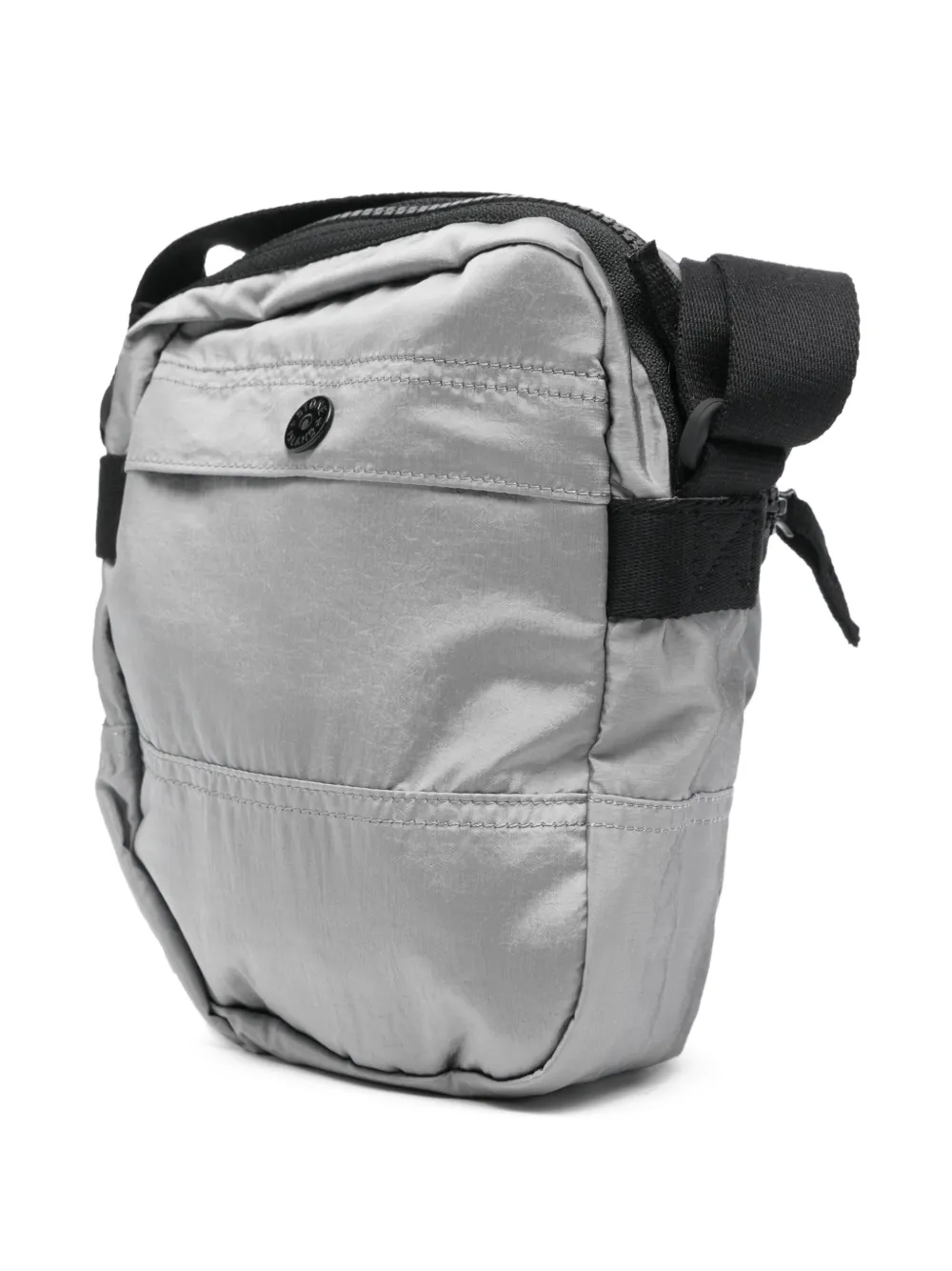  Stone Island Zip Compass Messenger Bag - Grey 