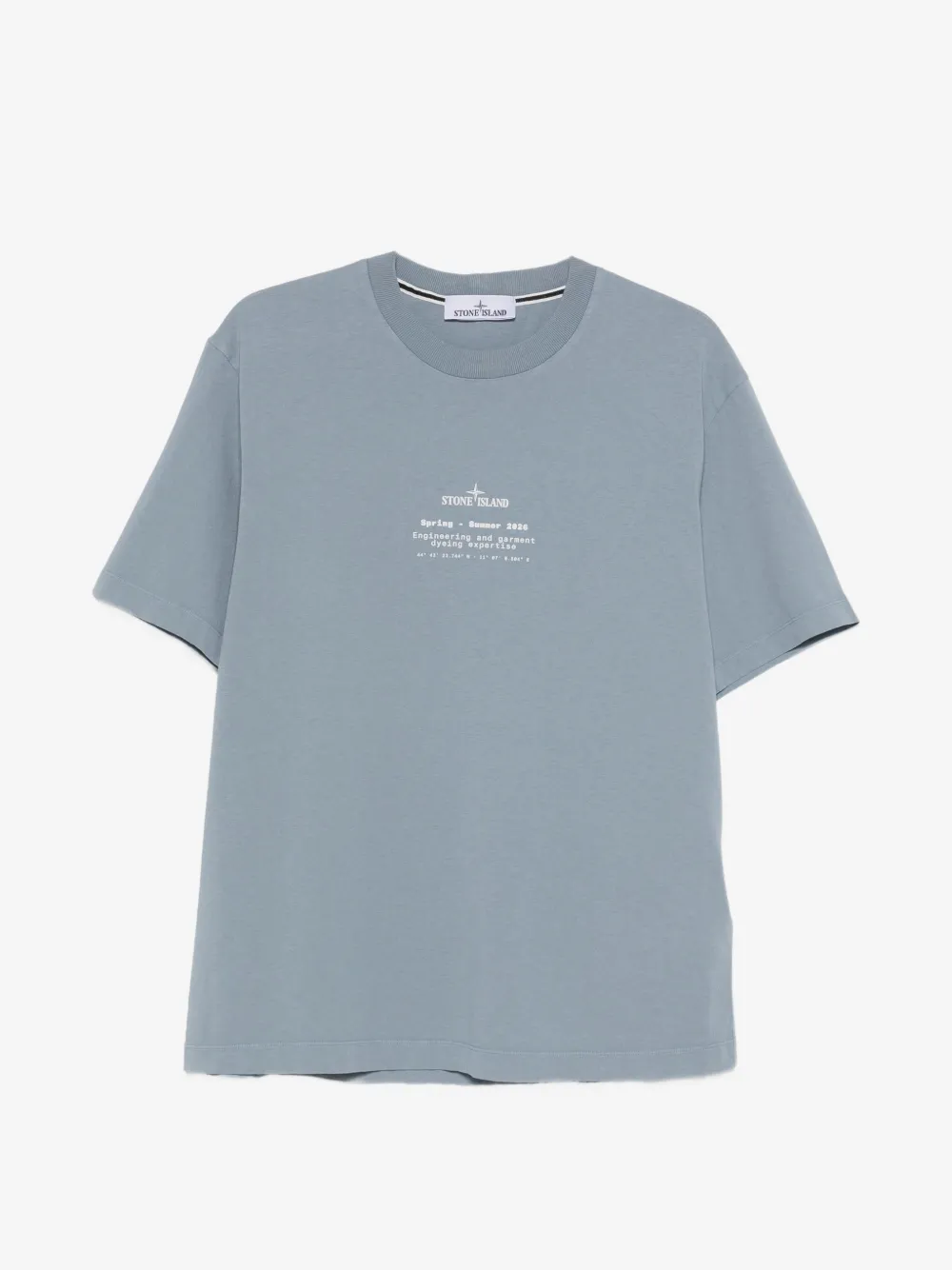 Stone Island Compass-motif T-shirt | Blue | Image 1