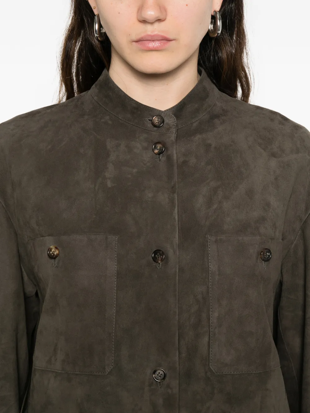 'S Max Mara Jack met zakken Groen