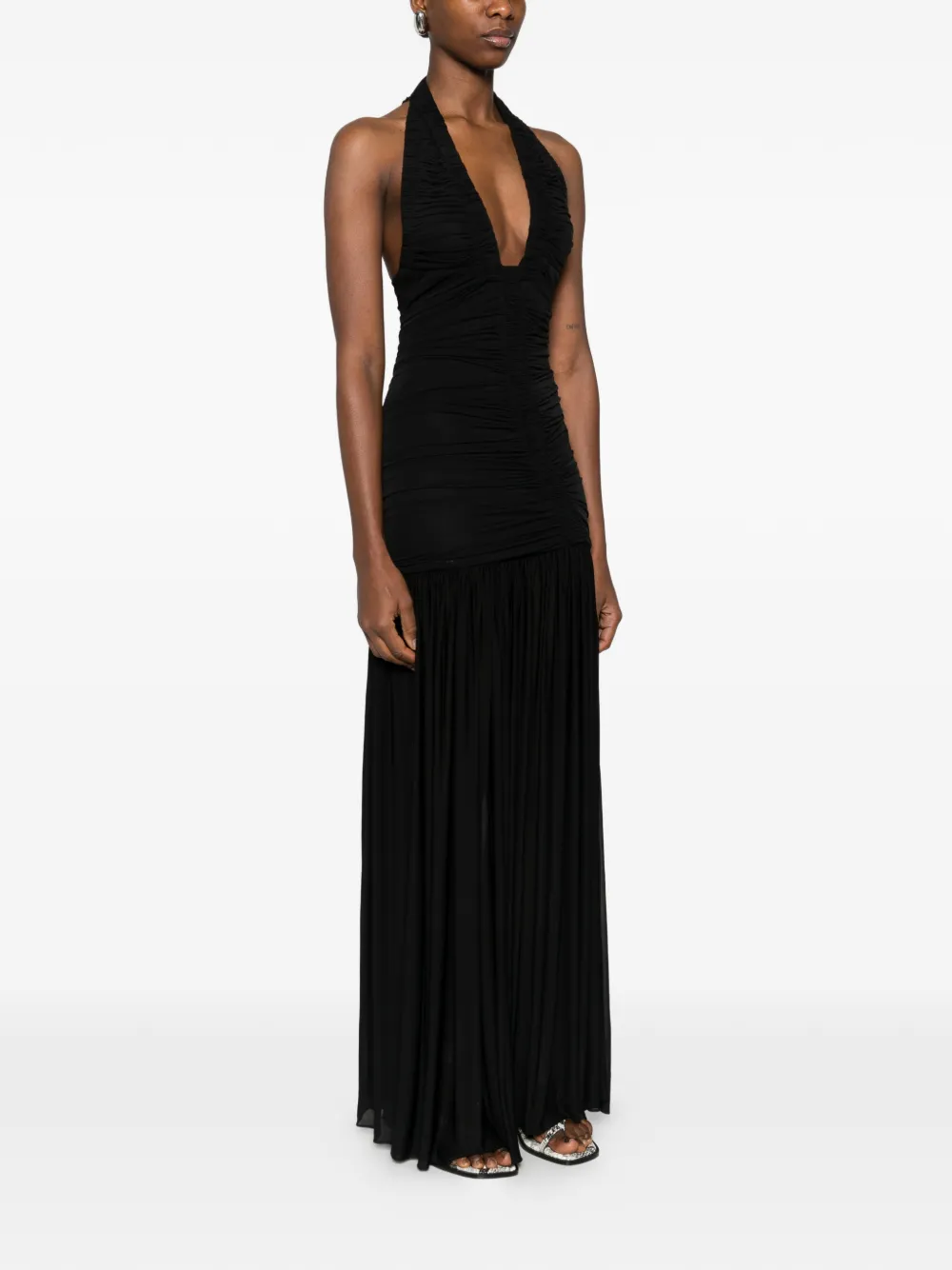  Christopher Esber Lungo Dress - Black 