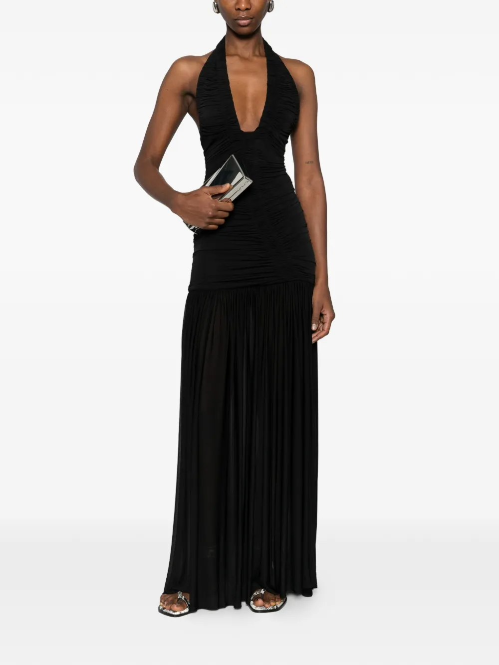  Christopher Esber Lungo Dress - Black 