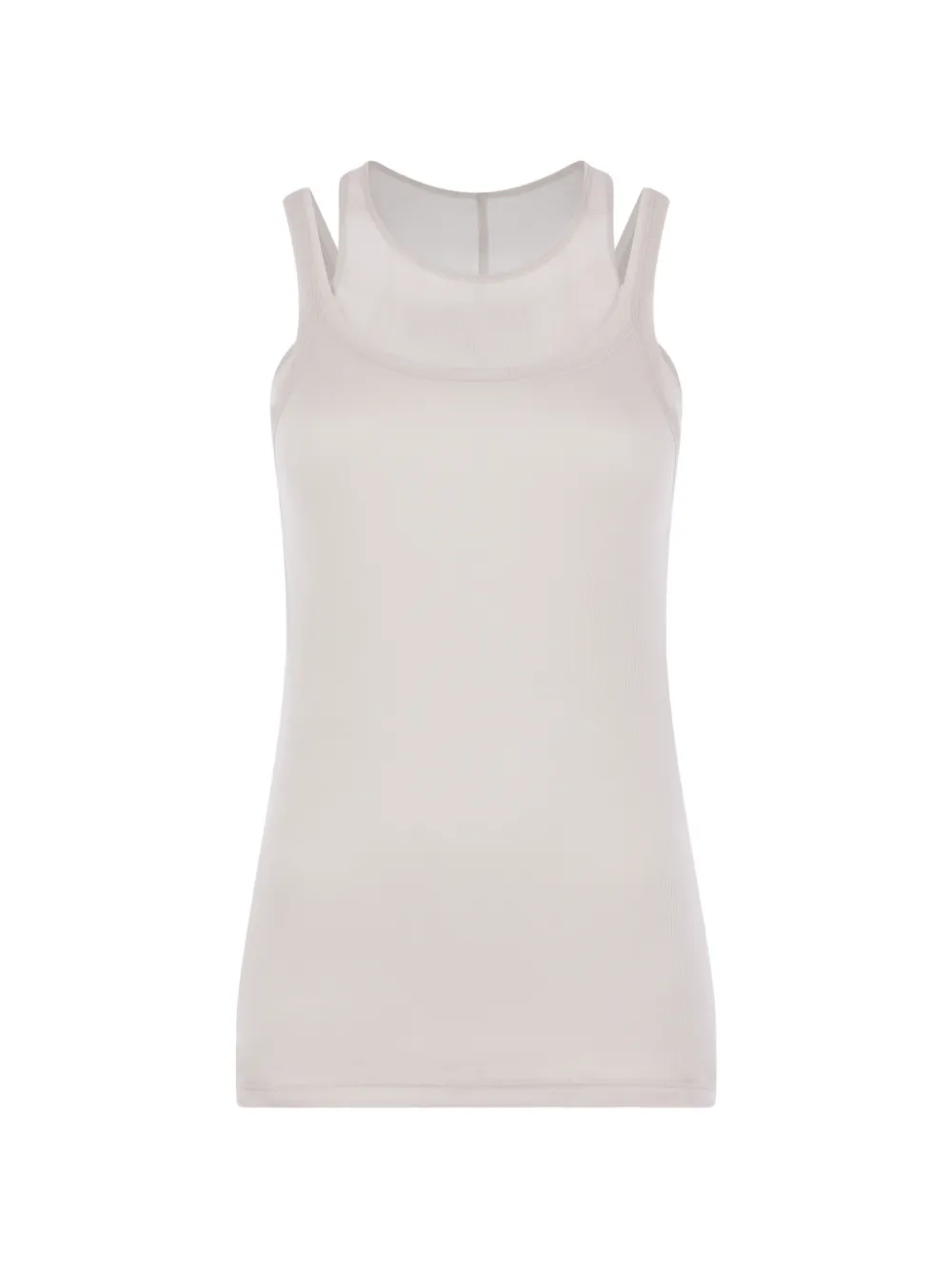Ter Et Bantine crew-neck ribbed tank top - Bianco