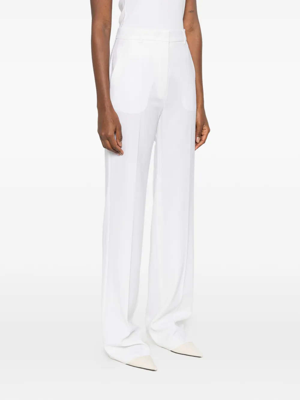 Max Mara Wollen broek Beige