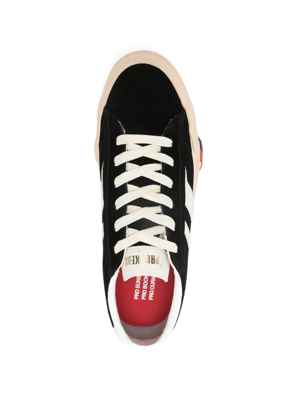 Pro-Keds royal classic stripes sneakers Zwart