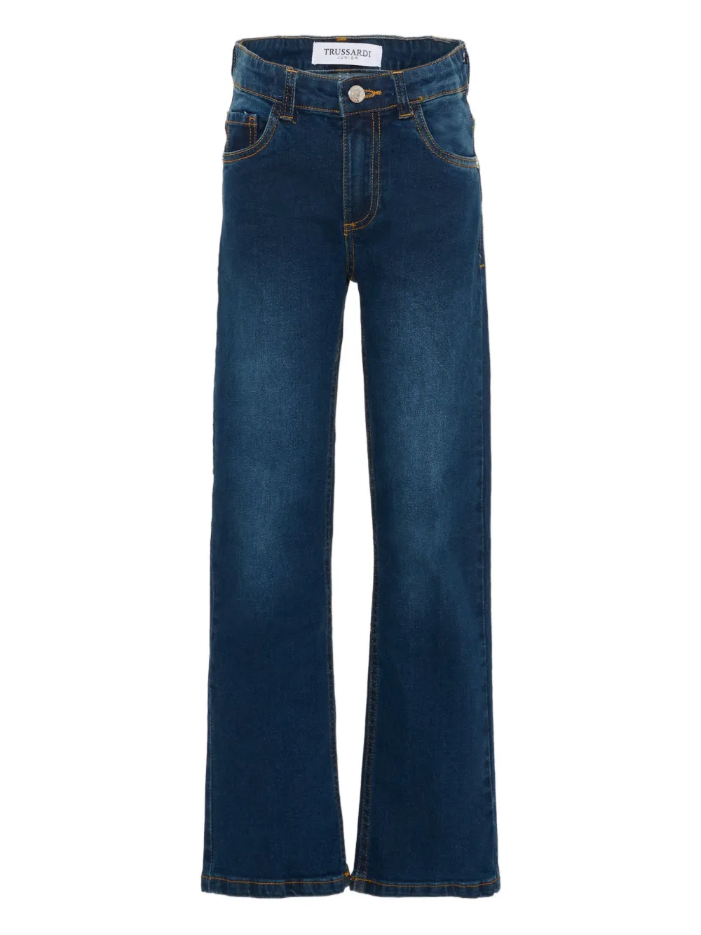 TRUSSARDI JUNIOR cotton jeans - Blu