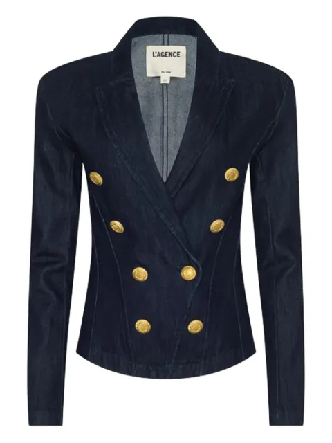 L'Agence  structured double-breasted blazer