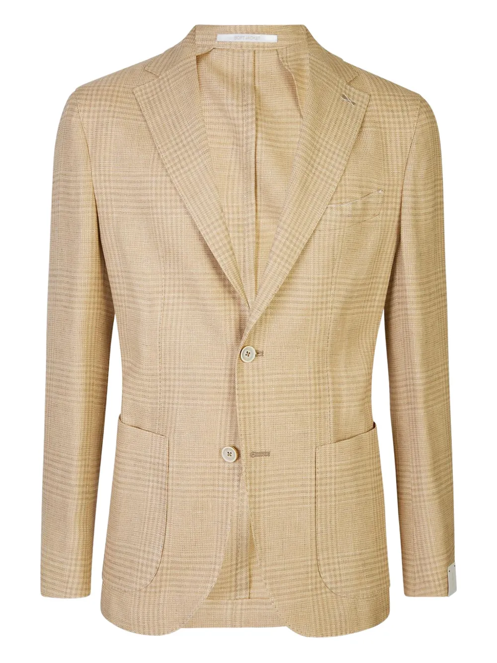 Eleventy single-breasted soft jacket - Toni neutri