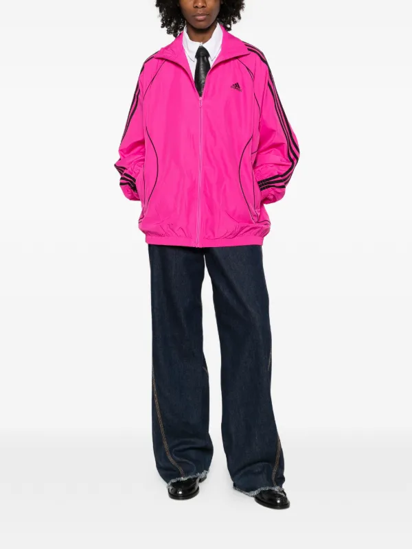 Adidas Adicolor Teamgeist zip-up Jacket | Pink | FARFETCH IE