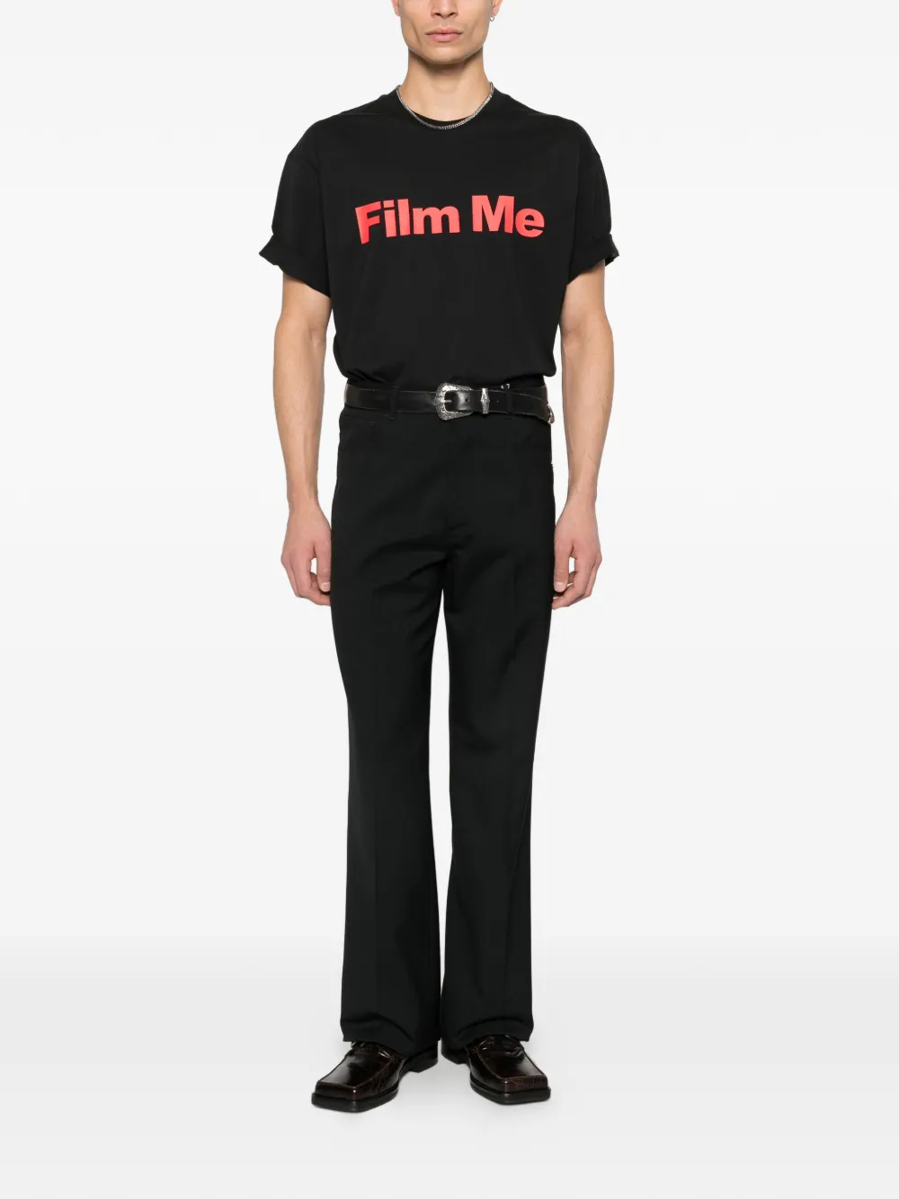 Boiler Room graphic-print T-shirt - Zwart