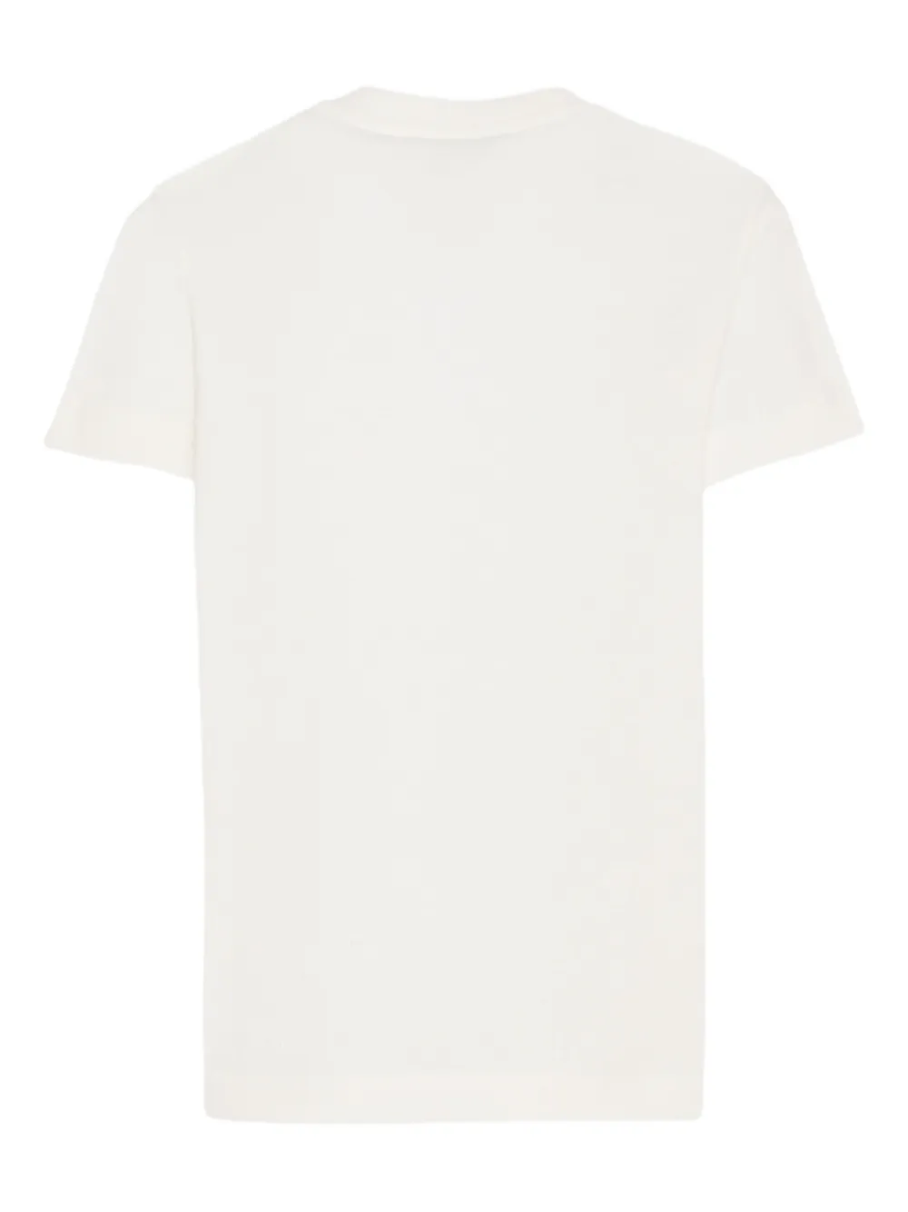  Fendi Kids Logo-embroidered T-shirt - Neutrals 
