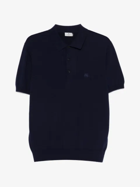 ETRO embroidered polo shirt