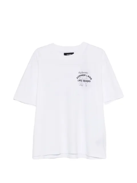 Nahmias camiseta estampada con cuello redondo