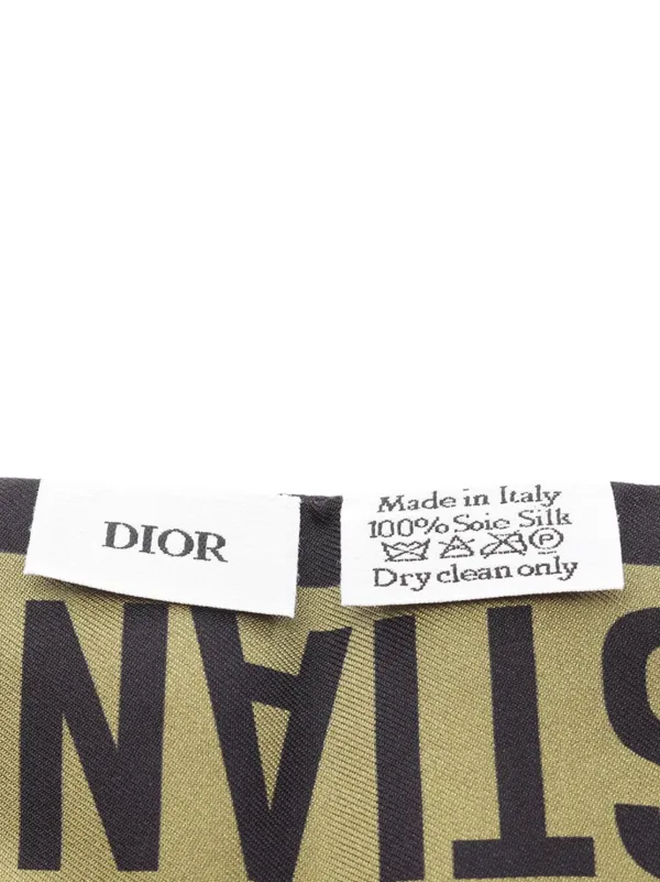 Christian Dior Pre-Owned 1990-2020S ミッツァ シルクスカーフ