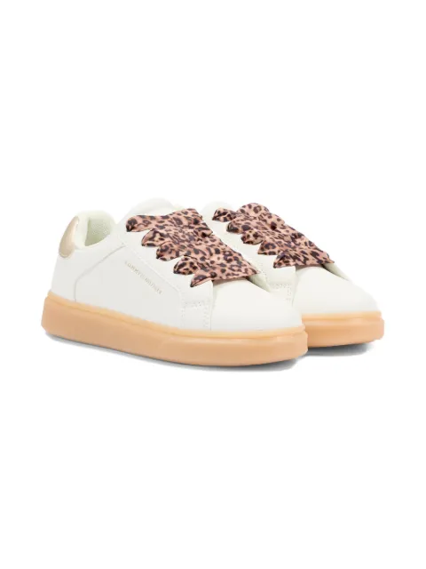 Tommy Hilfiger Junior zapatillas con animal print