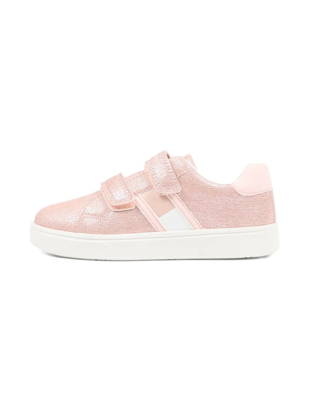 Tommy Hilfiger Junior Sneakers met klittenband Roze
