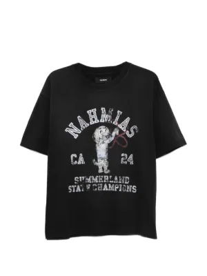 Nahmias グラフィック Tシャツ | ブラック | FARFETCH JP