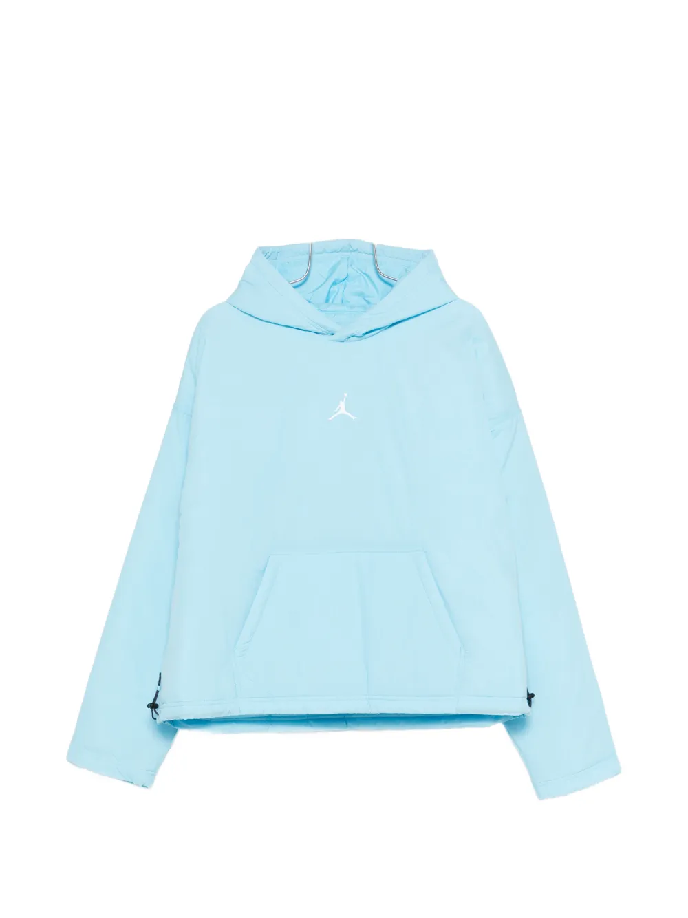 Nike logo hooded jacket - Blu