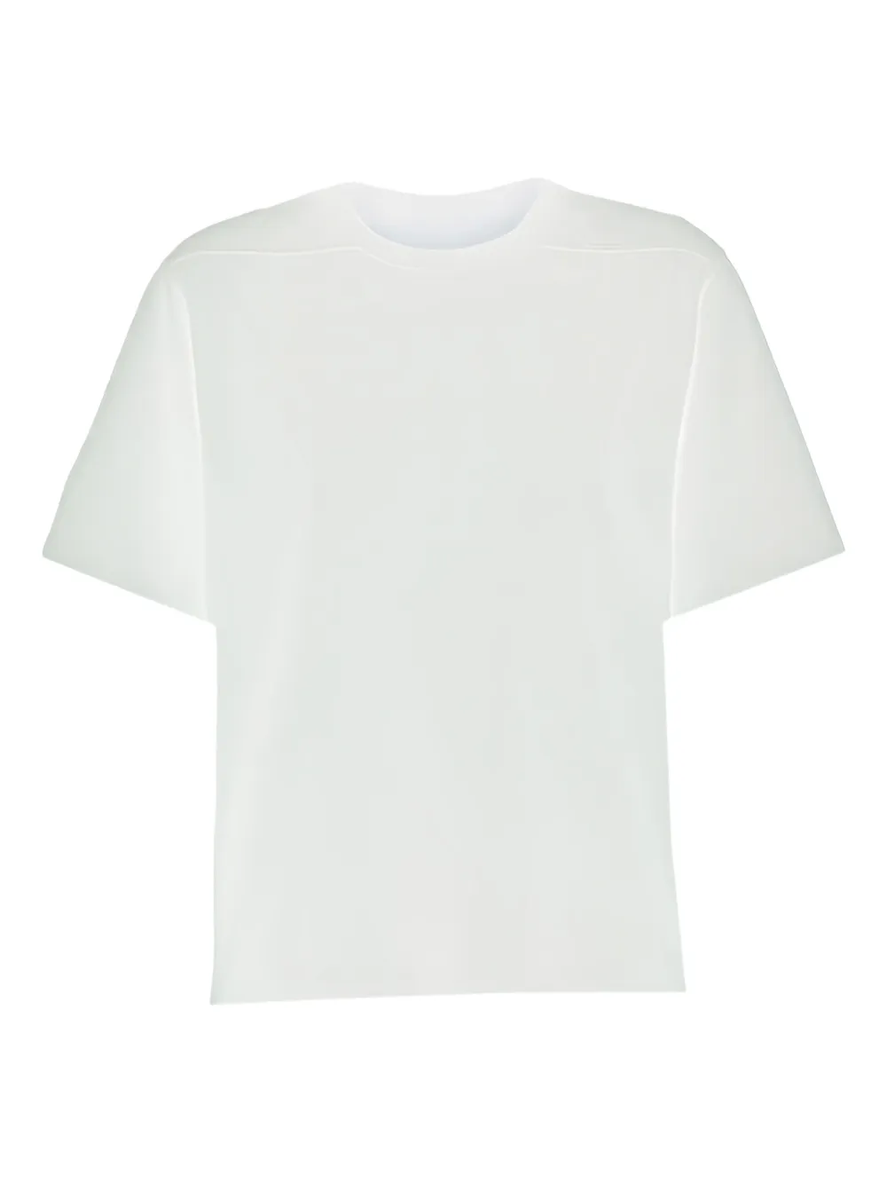 Rick Owens Brad shoulder-seam T-shirt - Bianco