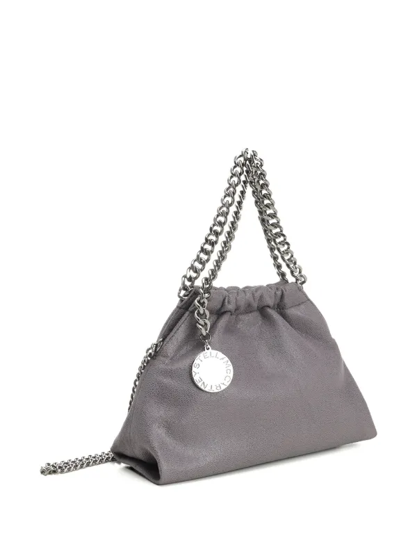 Stella McCartney チェーンチャーム ショルダーバッグ | グレー