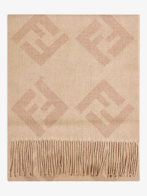 FENDI mascada con motivo FF