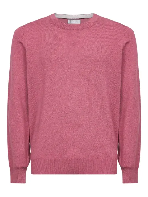 Brunello Cucinelli ribbed-knit crew-neck sweater