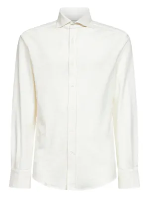 Brunello Cucinelli モニーレ シルクシャツ | ホワイト | FARFETCH JP