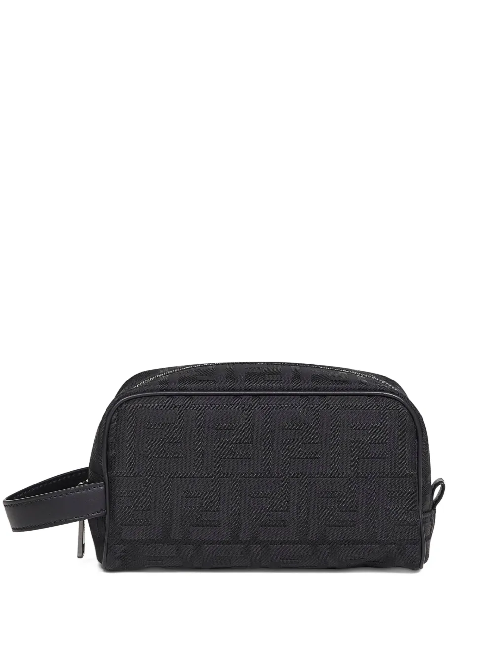 FENDI ff padded handle shoulder bag - Nero