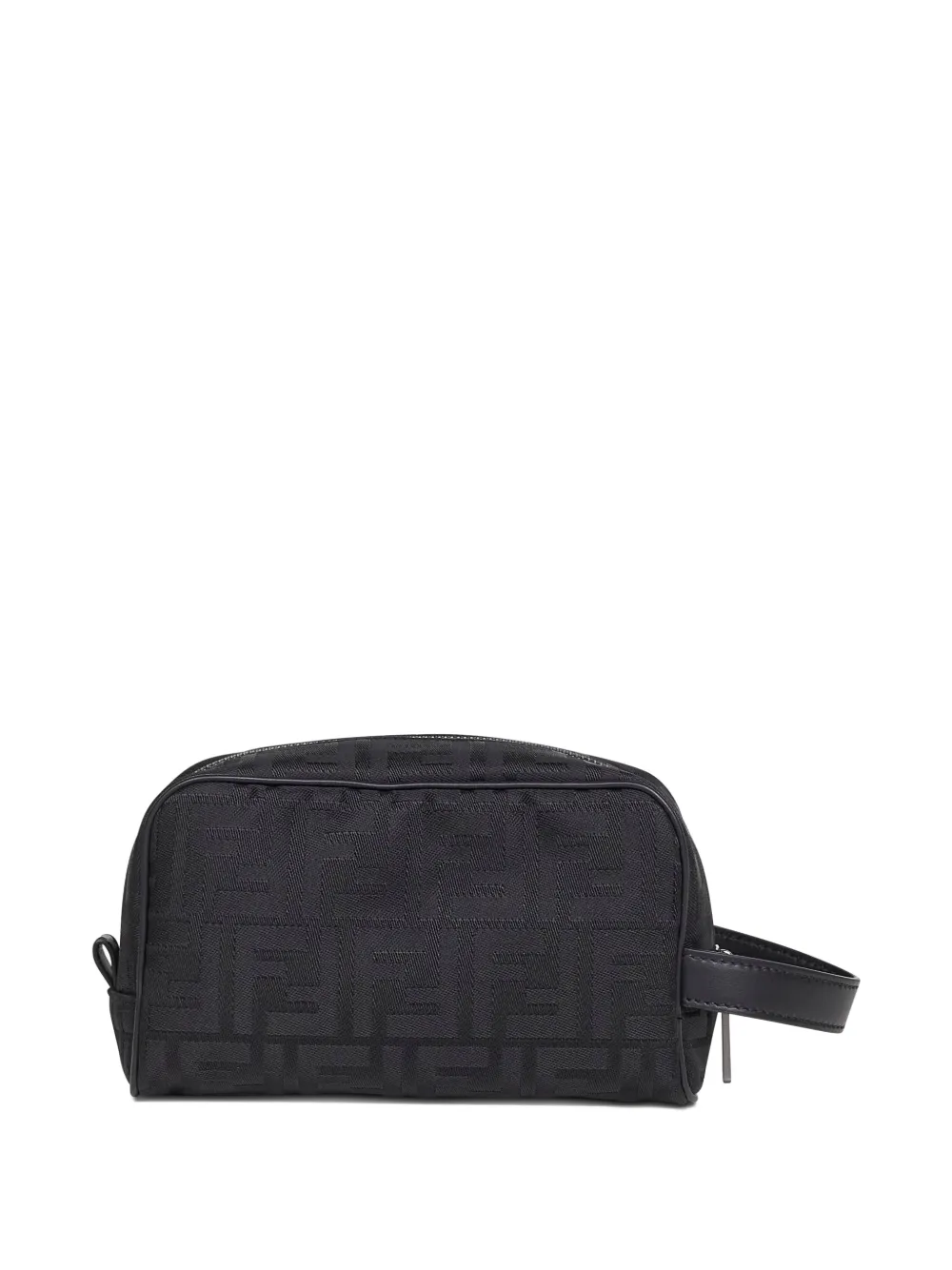 FENDI ff padded handle shoulder bag - Zwart