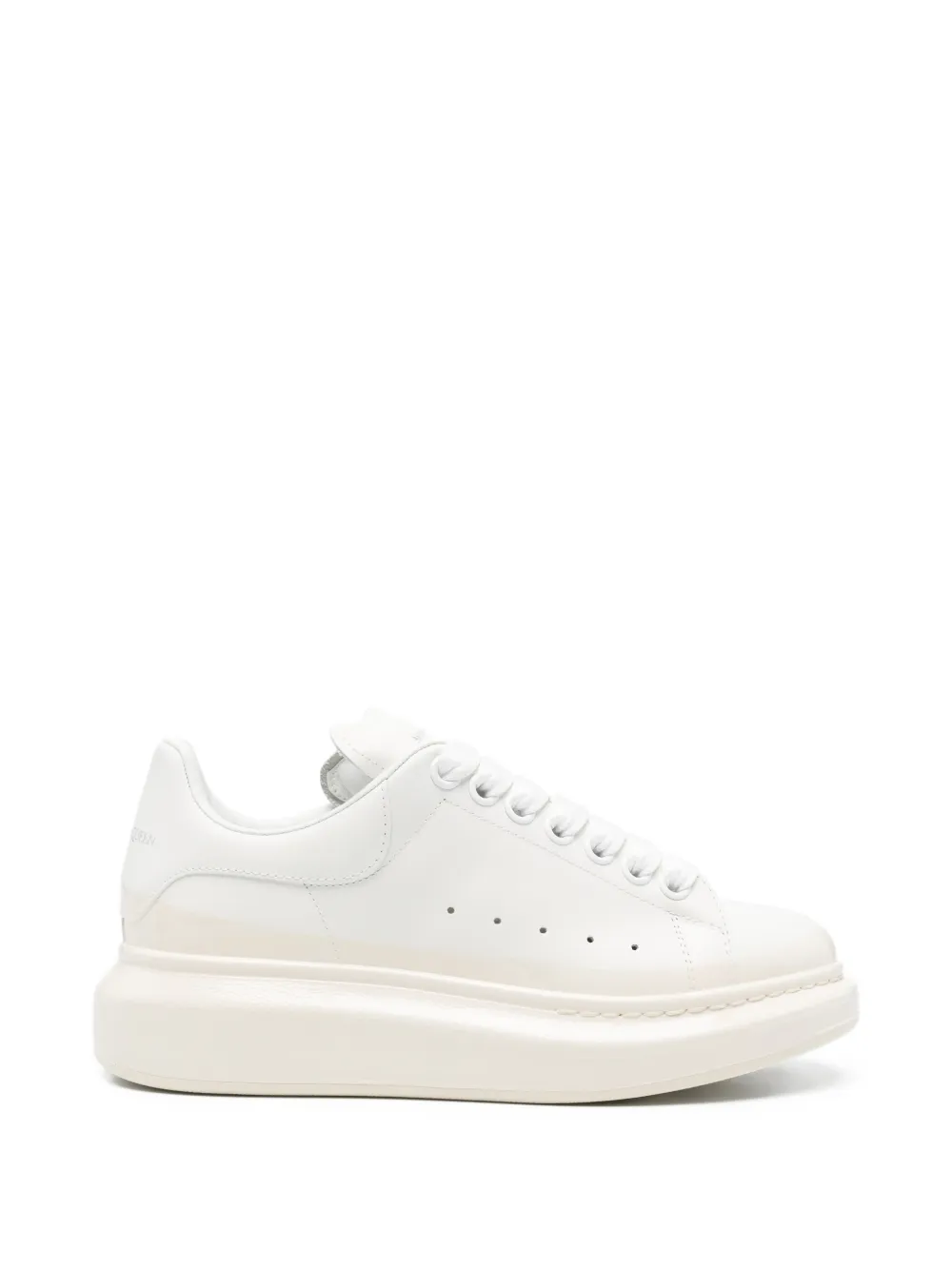 Alexander McQueen lace-up platform sneakers Wit