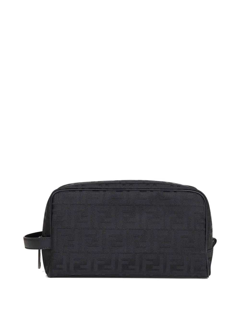 FENDI padded handle wash bag - Nero