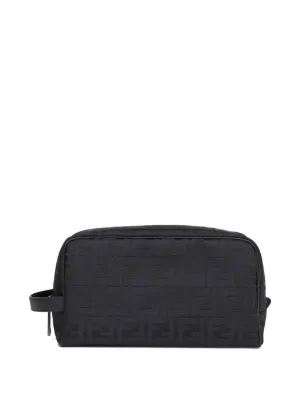FENDI ストライプ トラベルポーチ | ブルー | FARFETCH JP