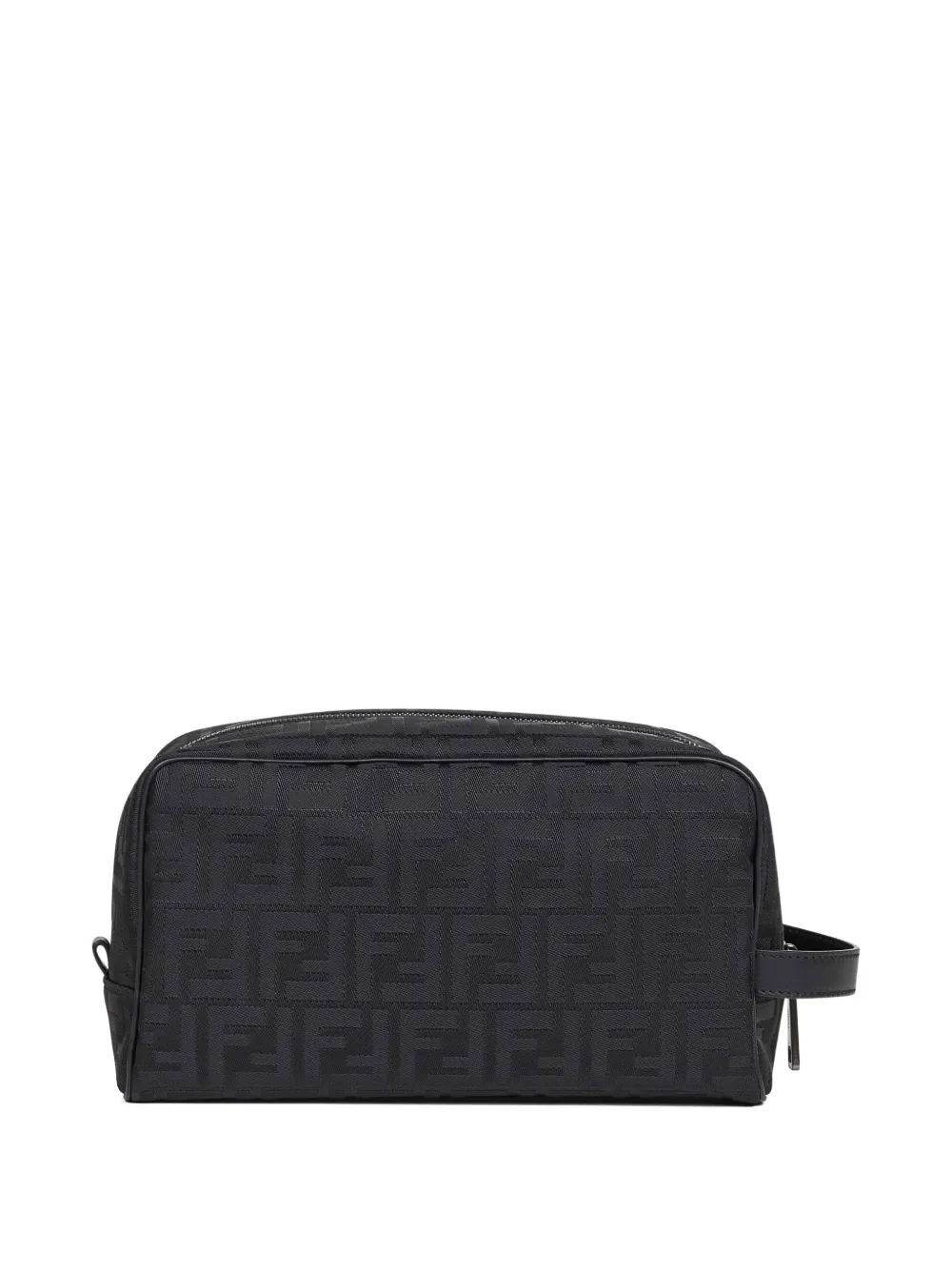 FENDI padded handle wash bag - Zwart