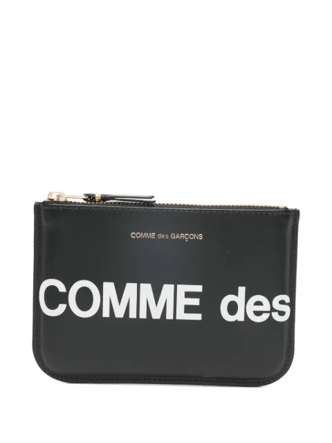 Comme Des Garçons zip leather wallet