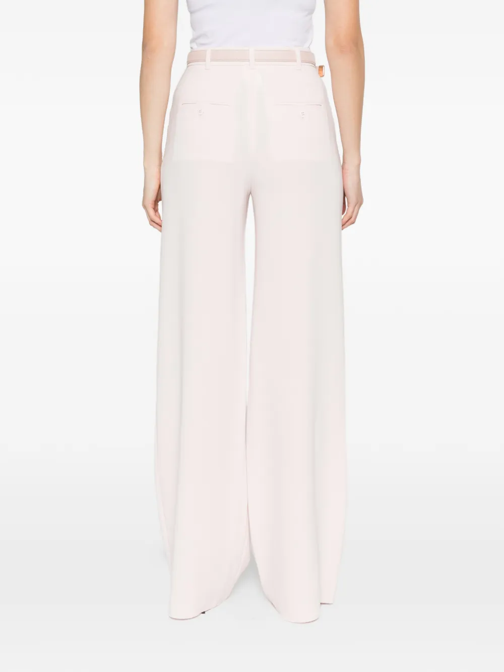 Belt Straight Trousers