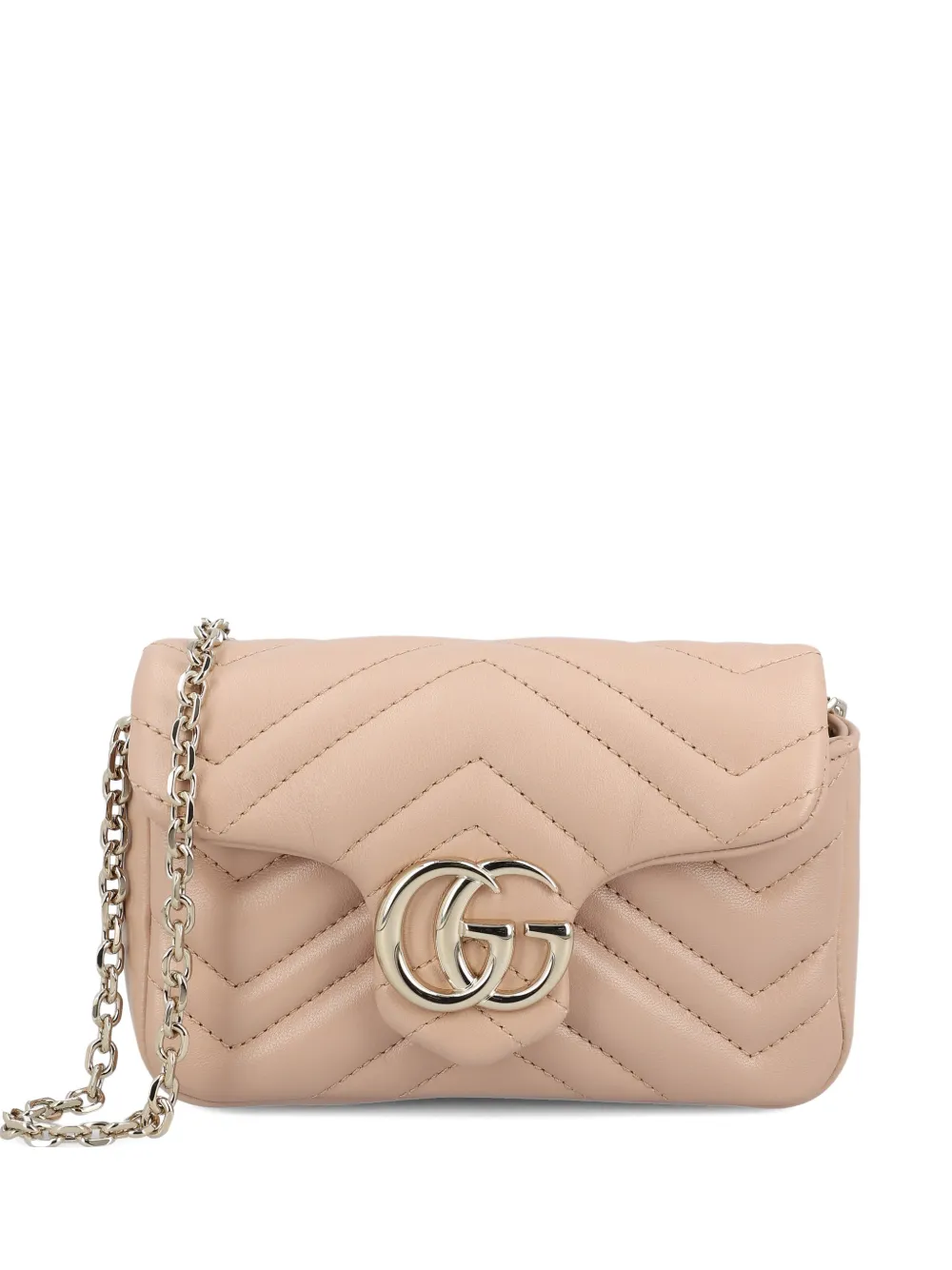 Gucci GG Marmont Small Shoulder Bag in Neutrals